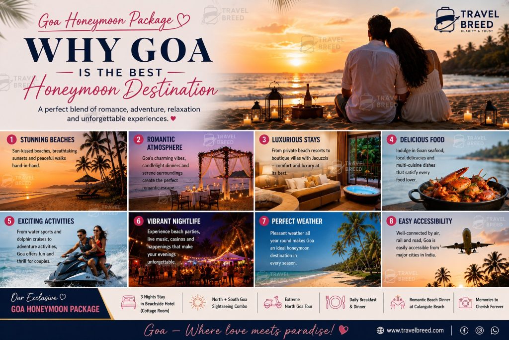 Goa Honeymoon Package